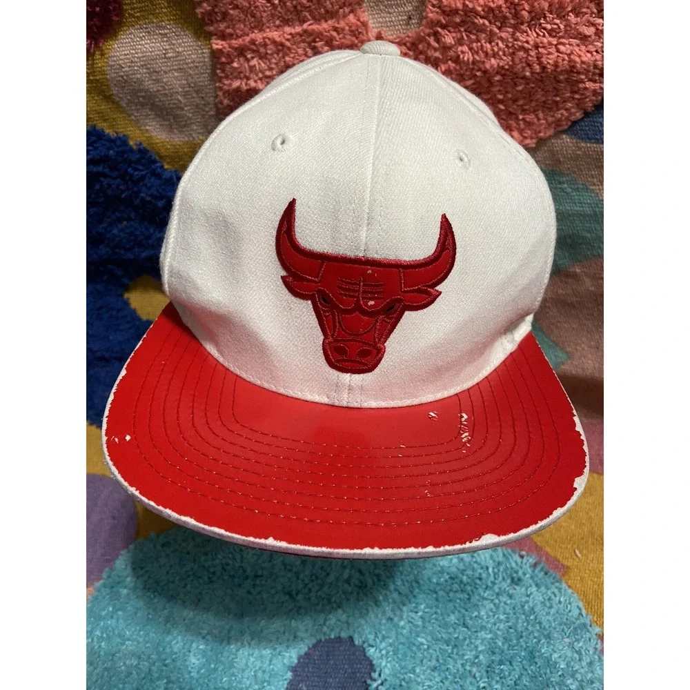 Mitchell & Ness Chicago Bulls 1996‎ Snapback Hat Hardwood Classic Adjustable